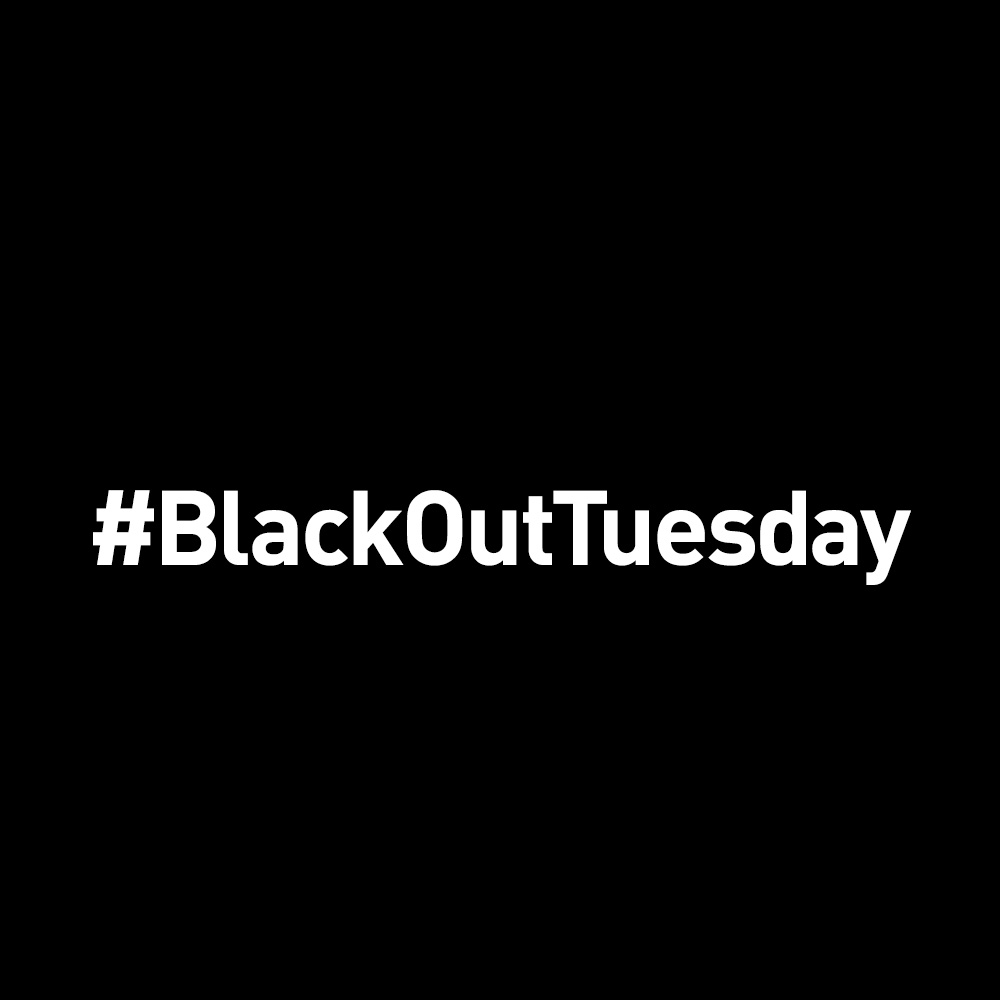 #BlackOutTuesday