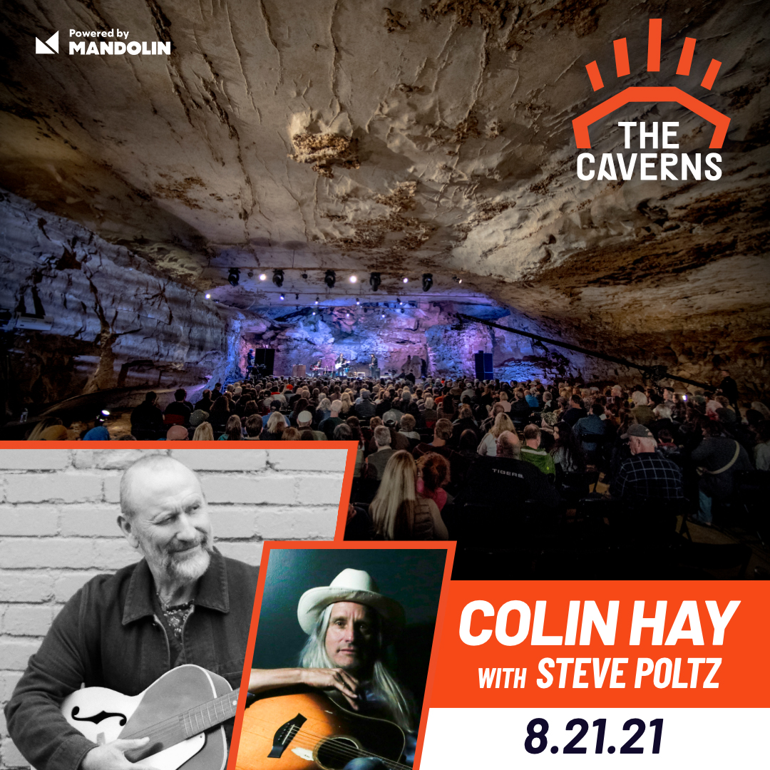 Colin Hay – The Caverns Concert Livestream on Mandolin 8/21