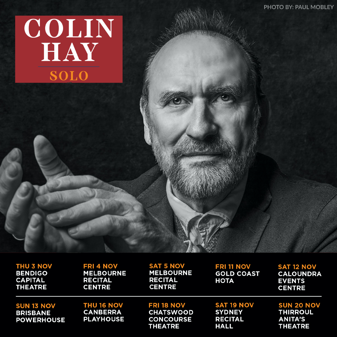 Colin Hay Australian Solo Tour 2022