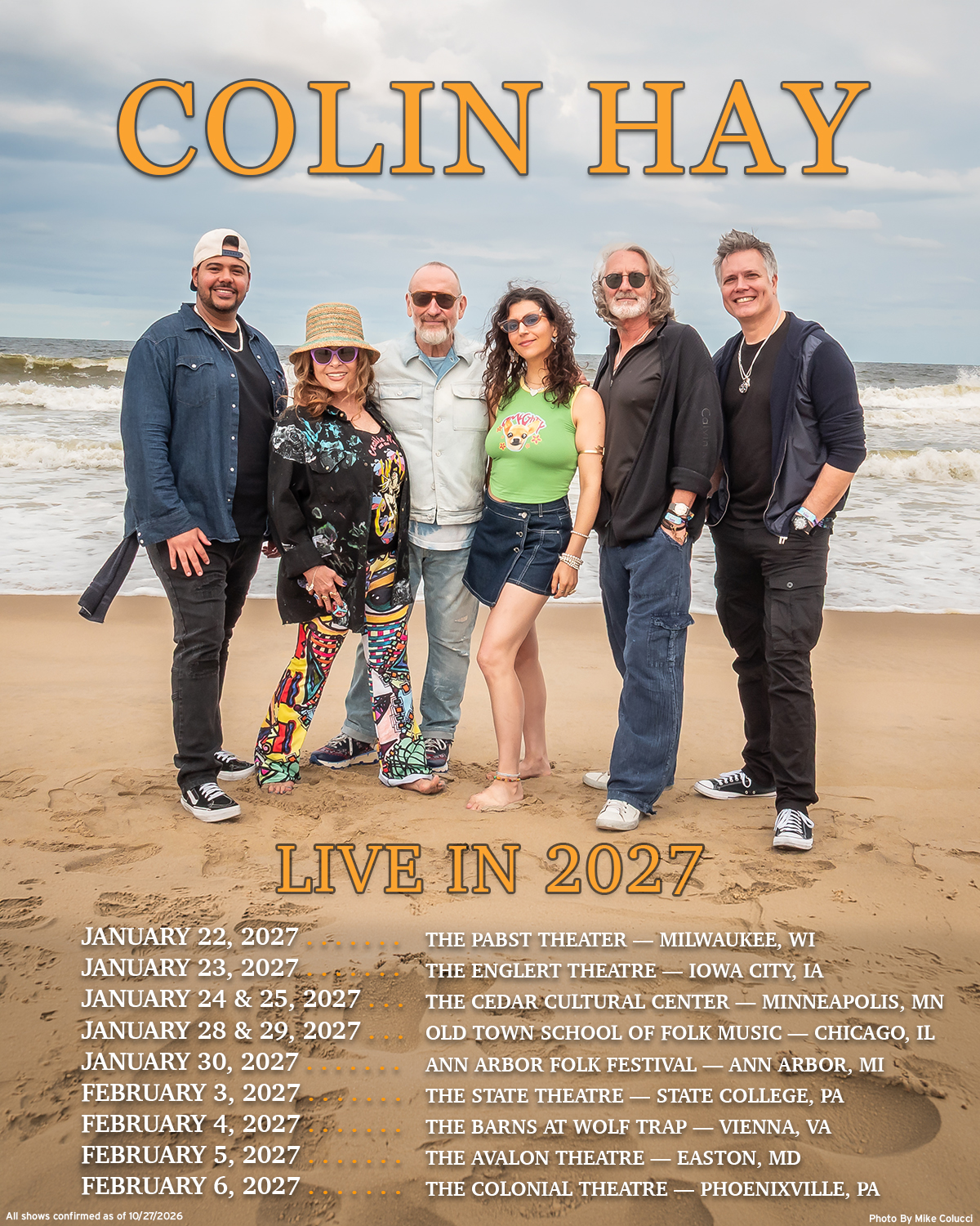 Colin Hay Acoustic Band 2027 Tour Dates Just Landed!